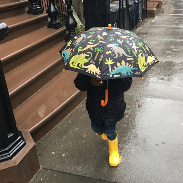 מטריה מחליפה צבעים לילדים