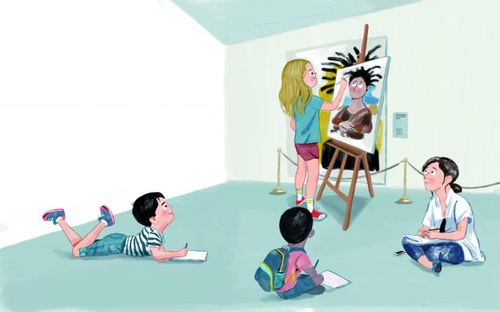 גרין קווין חנות עיצוב | ספר ילדים מאוייר