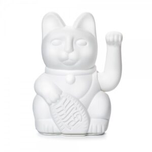 גרין קווין חנות מתנות: חתול סיני לבן, קמע לשגשוג ופריט עיצובי. מתנה מקורית