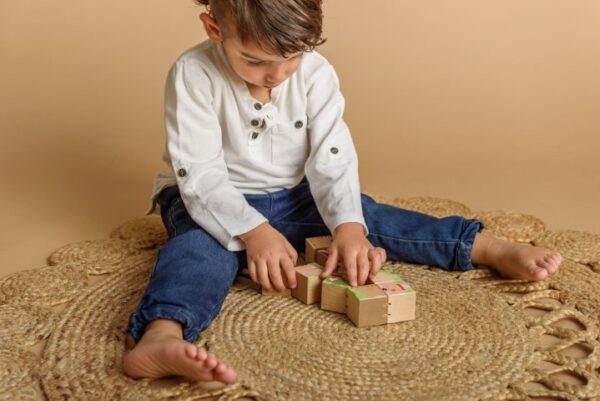 גרין קווין חנות מתנות לילדים - פאזל עץ קובי-דו KIPOD. צעצועי עץ