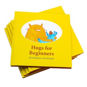 גרין קווין, ספר ילדים: Hugs For Beginners - אברהם שהם | יובל ישראלי. ספרי ילדים