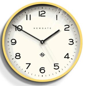 GREEN QUEEN: שעון קיר צהוב בינוני ECHO NUMBER THREE