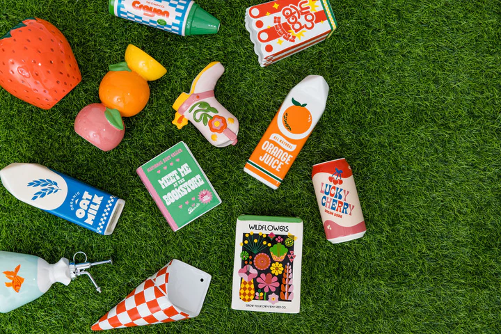 גרין קווין חנות מתנות: אגרטל: Orange Juice