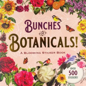 Green Queen | חנות עיצוב: ספר מדבקות - Bunches of Botanicals