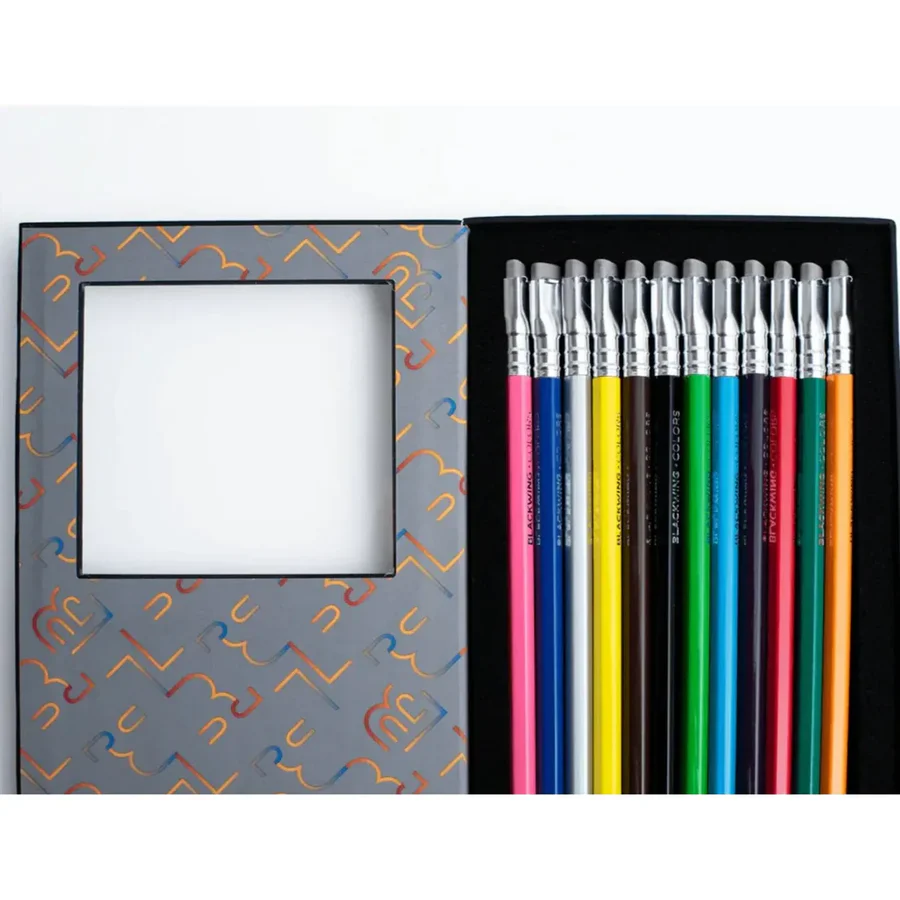 עפרונות צבעוניים איכותיים מבית Blackwing במארז יוקרתי – מושלם כמתנה