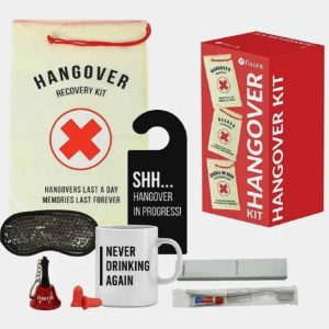 GREEN QUEEN: ערכת התאוששות מחמרמורת Hangover Kit