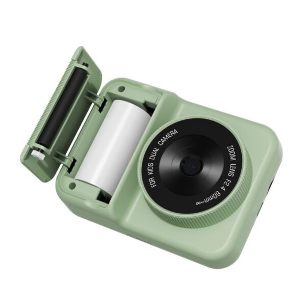 GREEN QUEEN מתנות: מצלמה דיגיטלית מדפיסה- דינו Zoo Print