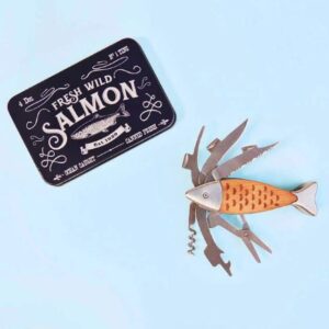 Green Queen | אולר מולטי טול בקופסת מתכת סלמון Wild Salmon