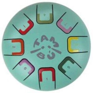 GREEN QUEEN מתנות לילדים: תוף לשונות לילדים, ירקרק Tambu
