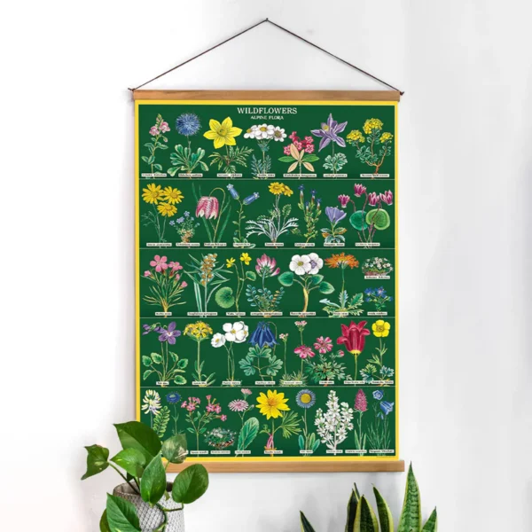 Green Queen | חנות מתנות: פוסטר: Wildflowers V2