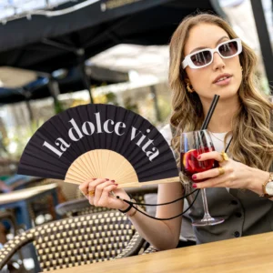 גרין קווין מניפת La Dolce Vita בעיצוב אלגנטי – Fisura, ספרד