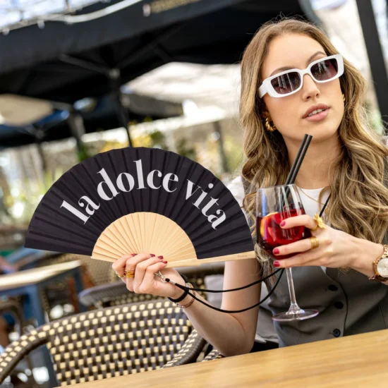 גרין קווין – מניפת La Dolce Vita בעיצוב אלגנטי – Fisura, ספרד