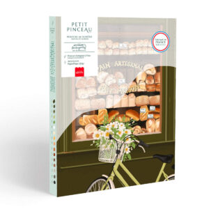 גרין קווין | ציור לצביעה- Boulangerie (צביעה לפי מספרים)