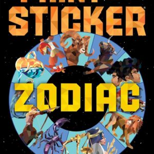 Green Queen | חוברת צביעה לפי מדבקות: גלגל המזלות