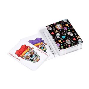 GREEN QUEEN: חפיסת קלפי משחק גולגולות סוכר Day of The Dead