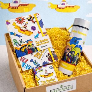 גרין קווין חנות מתנות: מארז מתנה הצוללת הצהובה, yellow submarin