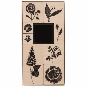גרין קווין חנות מתנות: מארז חותמות: Flowers