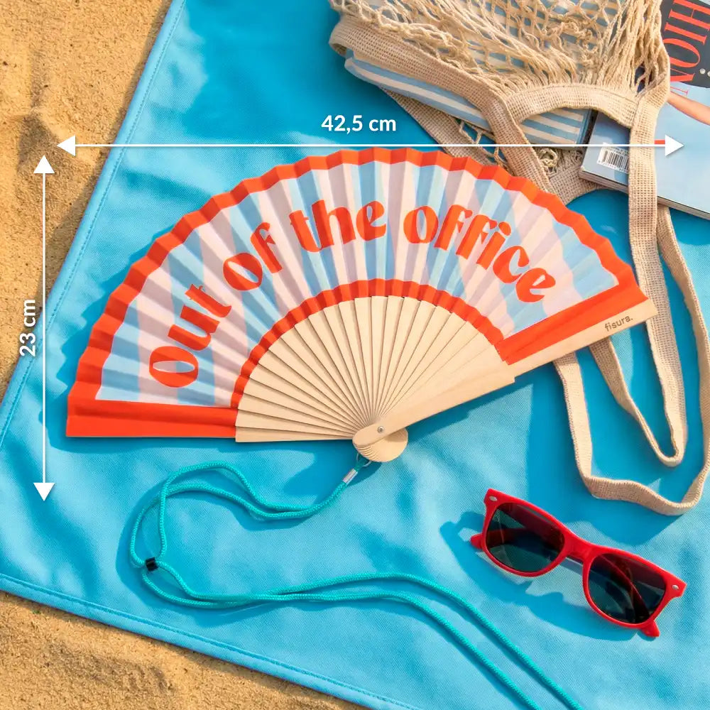 מניפת יד Out of the Office כרעיון למתנה
