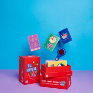 שעשועון RU NORMAL !? מבית OH MY BOX – קלפים וקופסאות