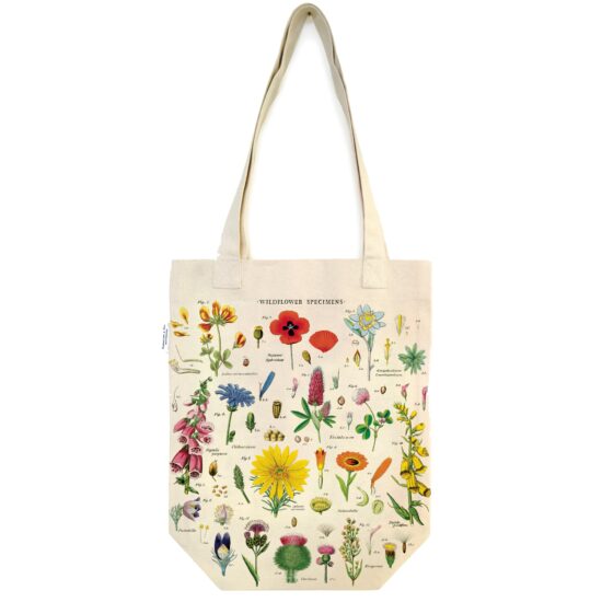 תיק צד קנבס Wildflower Specimens Cavallini – מבט נוסף
