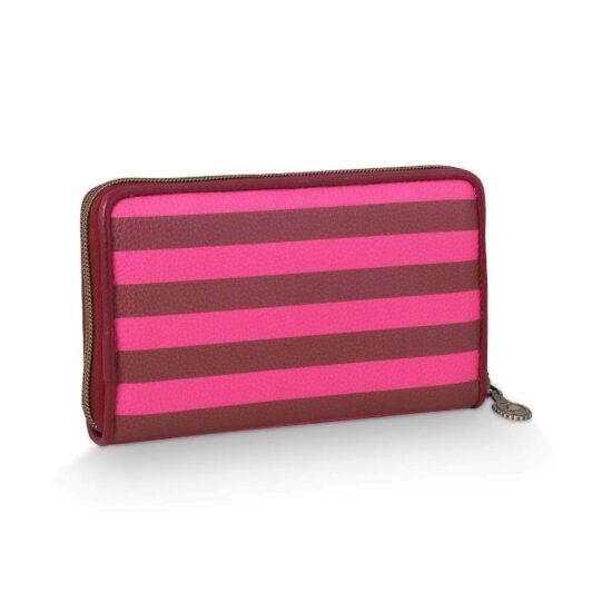 Pip studio willow wallet stripe pink angle.jpg