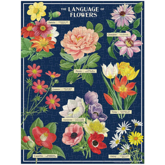 מיני פאזל Language of Flowers חלקי הפאזל