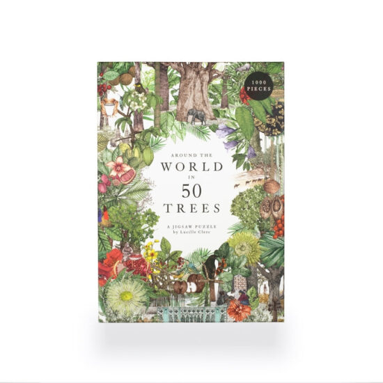 פאזל 50 Trees קטע מהפאזל המורכב