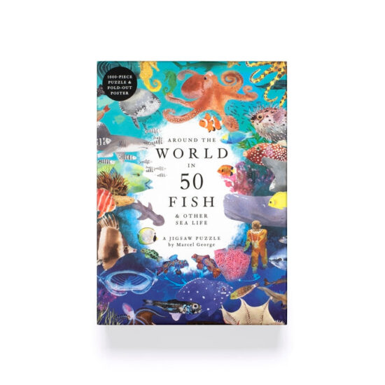 פאזל 50 Fish קטע מהפאזל המורכב
