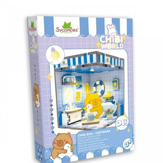גרין קווין חנות מתנות ועיצוב: אריזת ערכת Chibi Box קפיברה של Sycomore