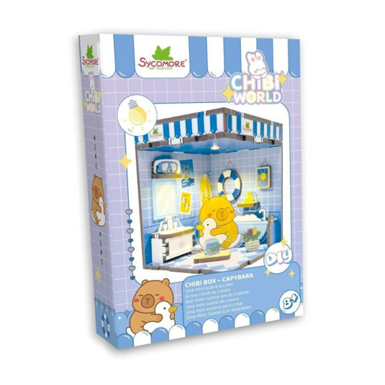 גרין קווין חנות מתנות ועיצוב: אריזת ערכת Chibi Box קפיברה של Sycomore