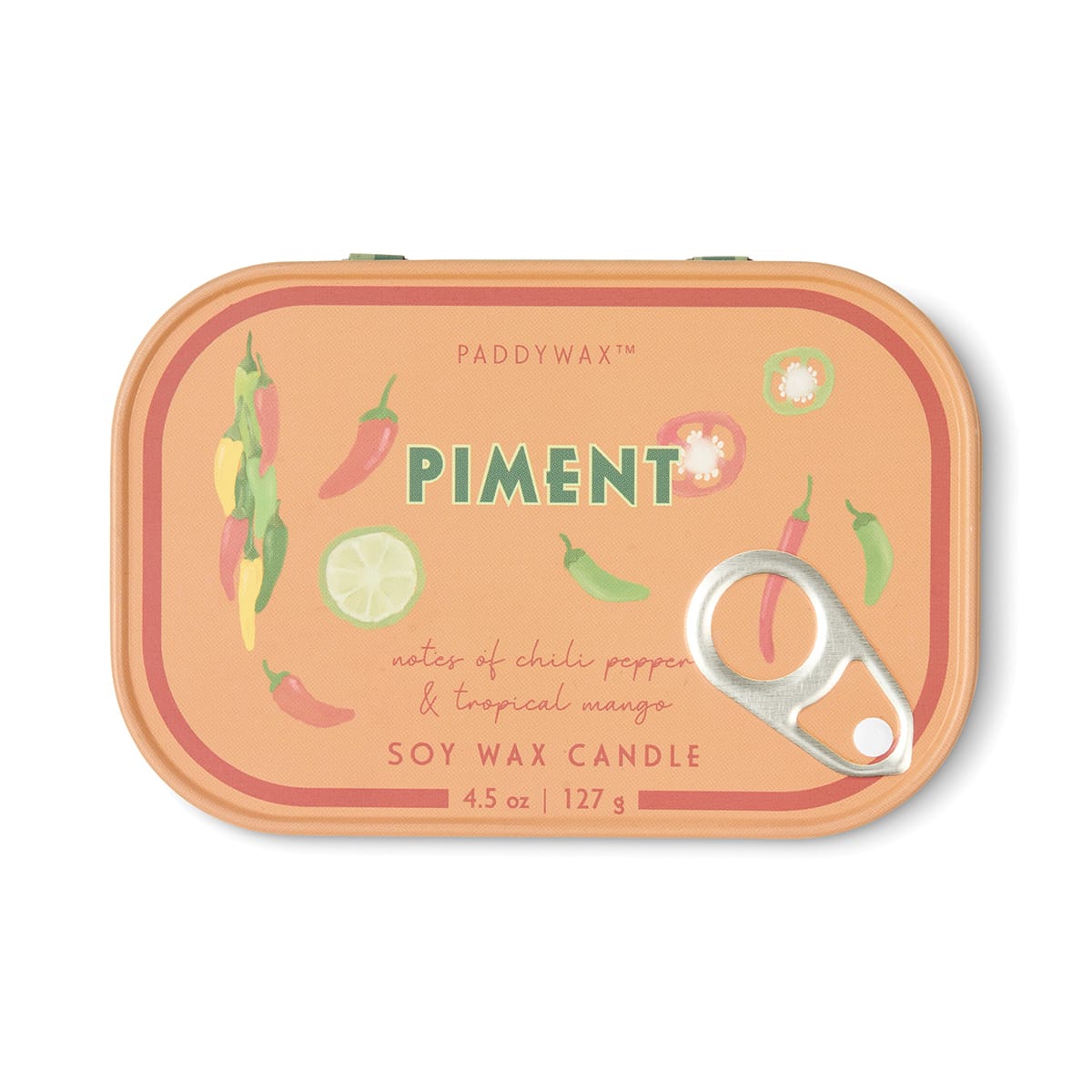 גרין קווין חנות מתנות ועיצוב: נר ריחני בפחית Paddywax Bistro פימנט